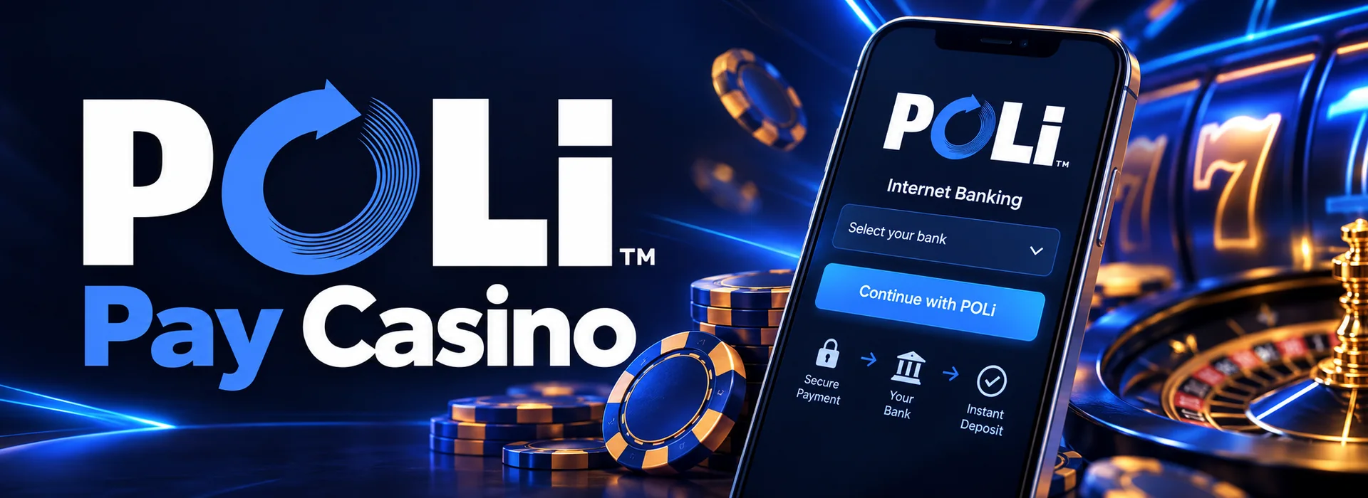 POLi Pay Casino welcome offer: 100% up to NZ$1,000 plus 100 free spins